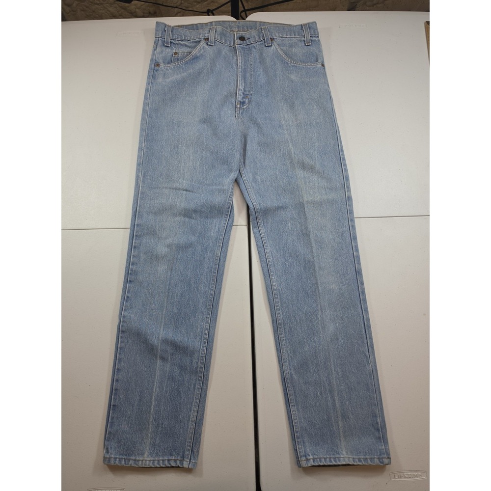 Vintage Levi's 505 0217 Jeans Orange Tab 70s 80s Made In USA Talon 42 36x31